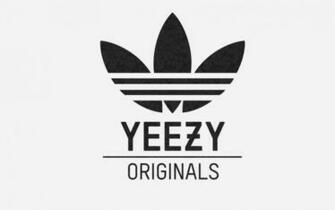 Adidas Papel Pintado Yeezy Logotipo HD Pantalla Ancha