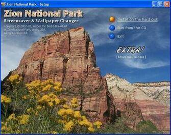 Back To Zion National Park Screensaver And Wallpaper Changer Details