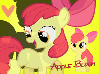 Applebloom Wallpaper By Ichigooneechan66