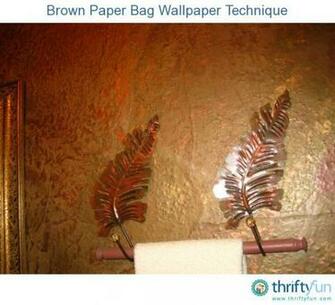 This Is A Guide About The Brown Paper Bag Wallpaper Technique To