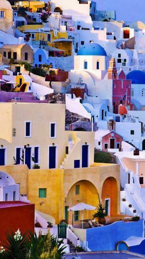 Santorini Wallpaper