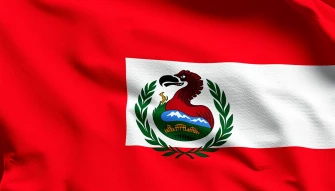 Peru Flag Wallpaper