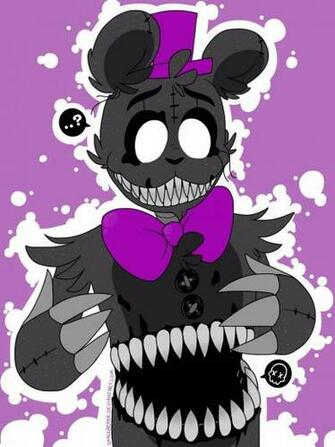 Fnaf Nightmare Space Bear By Spacebearr