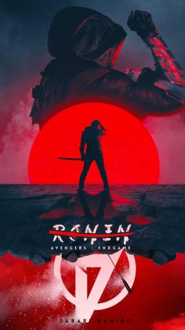 Ronin Avengers Endgame iPhone Wallpaper