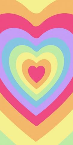Y2k 2000s Powerpuff Girls Bubble Gum Rainbow Hearts Mood