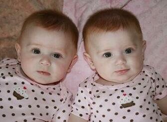 Twin Girls Baby HD Wallpaper Cute Girl