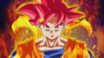 Goku Super Saiyan God Wallpaper