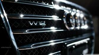 Audi A8 W12 Badge Wallpaper