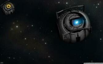 Portal Wheatley In Space Ultra HD Desktop Background Wallpaper