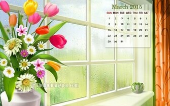 Home Month Wise Calender Wallpaper Calendar Of March