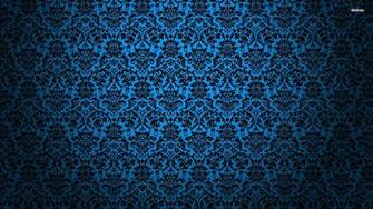 Blue Vintage Pattern Wallpaper Abstract