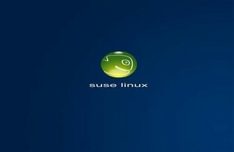Suse Linux Blue Background HD Wallpaper