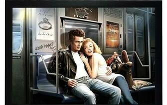 Marilyn Monroe James Dean Wallpaper Image