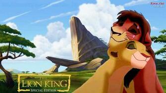 Kovu And Kiara Love At Pride Rock Wallpaper HD Lion