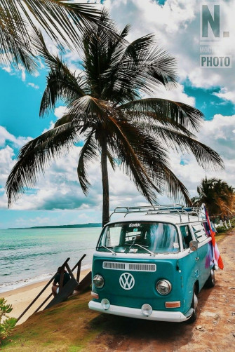 Road Trip Wallpaper Volkswagen Van Life Vintage Vw Bus