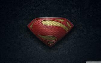 Man Of Steel Logo Desktop Pc And Mac Wallpaper