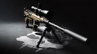 Gallery For Gt Sniper Rifle With Silencer Wallpaper
