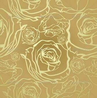 Vector Graphicriver Seamless Golden Roses Yaleogo