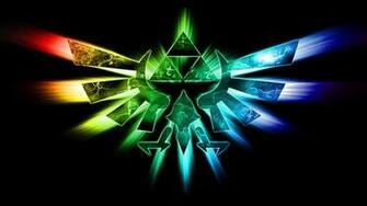 Triforce The Legend Of Zelda Vivid Colors Wallpaper