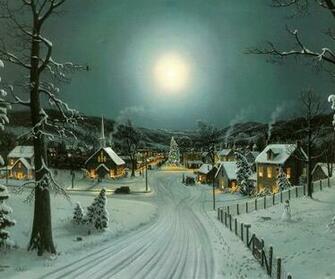 Winter Village Android Wallpaper Phones HD