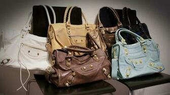 Balenciaga Bag Brand Advertising Wallpaper