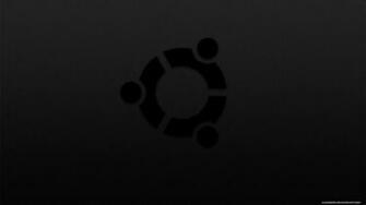 Ubuntu Black Wallpaper By Alex1911pc