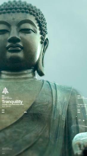 Buddha iPhone Wallpaper Abstract