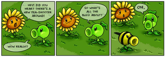 Punny Sunny Plants Vs Zombies By Nestly