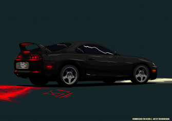 Commission For Kevin Toyota Supra A80 R