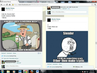 Saw The Recent Post About Fb Group Slender Memes And Decided