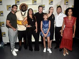 Marvel S Eternals Movie With Angelina Jolie And Buff Kumail