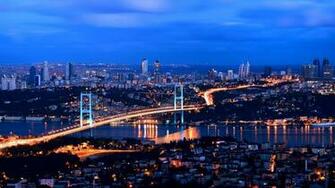 Wallpaper Turkey Istanbul Night 4k Travel