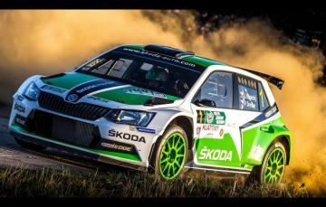 Wallpaper Rally Skoda Fabia Image For