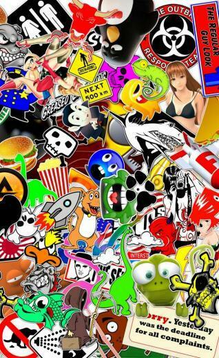 Jdm Sticker Bomb Wallpaper Sheets