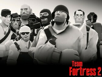 Team Fortress Wallpaper Stock Photos