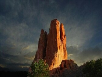 Tower Of Babel At The Garden God Wallpaper