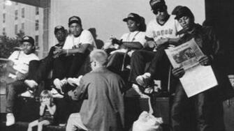 Nwa Eazy E Mc Ren Dr Dre Ice Cube Old Skool G Rap Hip Hop