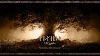 Midgard Yggdrasil Wallpaper Full HD By Playswithwolves On