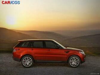 Range Rover Sport Chile Red V8 Supercharged Side HD Wallpaper