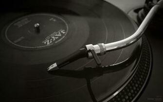 Vinyl Record Player Wallpaper
