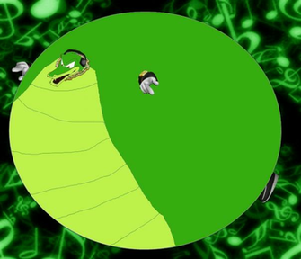 Vector The Crocodile Wallpaper Inflated