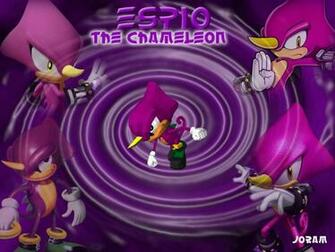 Espio The Chameleon Wallpaper By Joramchameleon