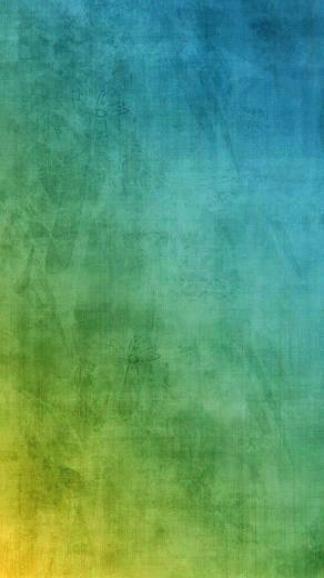 Yellow Green And Blue Gradient In