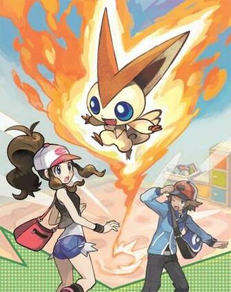 Pokemon Black White Image Victini Event HD Wallpaper And