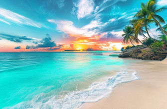 High Resolution Beach Wallpaper