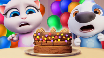 Talking Angela Hank S BirtHDay Cake Is Gone