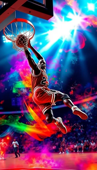 Michael Jordan Dunk Wallpaper