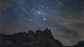 Shooting Stars This Is A Neat Wallpaper Of Night Sky And
