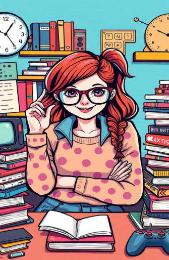 Geek Girl Wallpaper