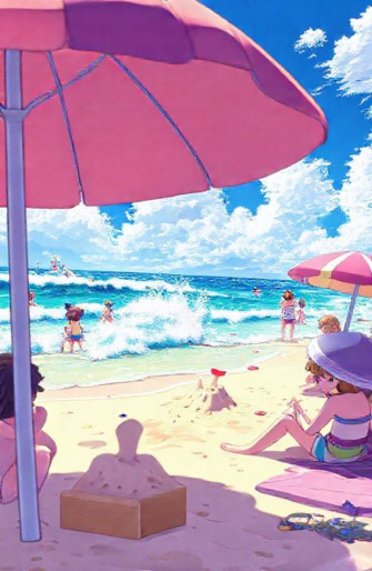 Anime Beach Wallpaper